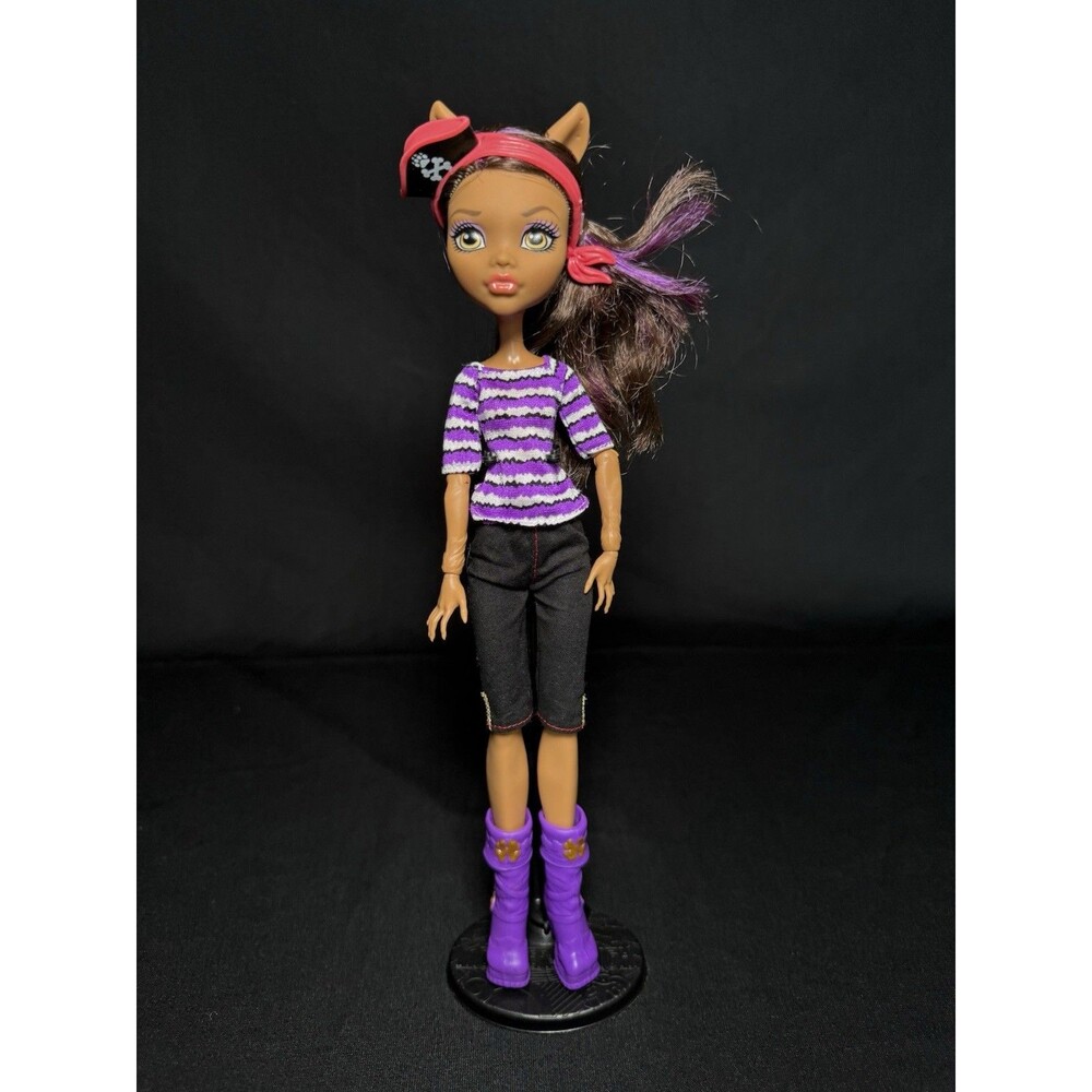 Monster High Doll Shriekwrecked Shriek Mates Clawdeen Wolf